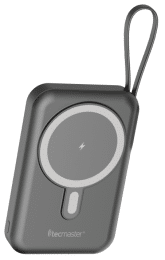 TECMASTER POWERBANK INALÁMBRICO MAGSAFE 10.000 MAH, CARGA RÁPIDA